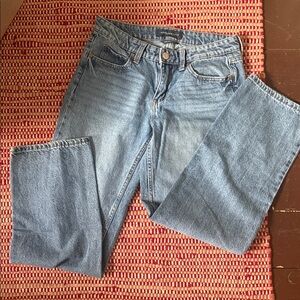 Aeropostale Blue Denim Low Rise Jeans 00 short